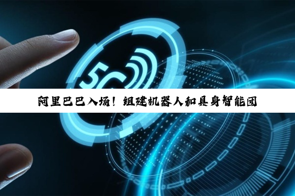 阿里巴巴入场！组建机器人和具身智能团队，让 AI 从虚拟走进现实
