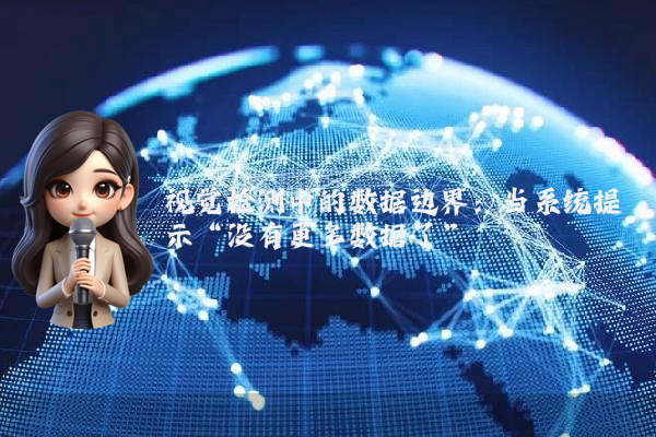 视觉检测中的数据边界:当系统提示“没有更多数据了”